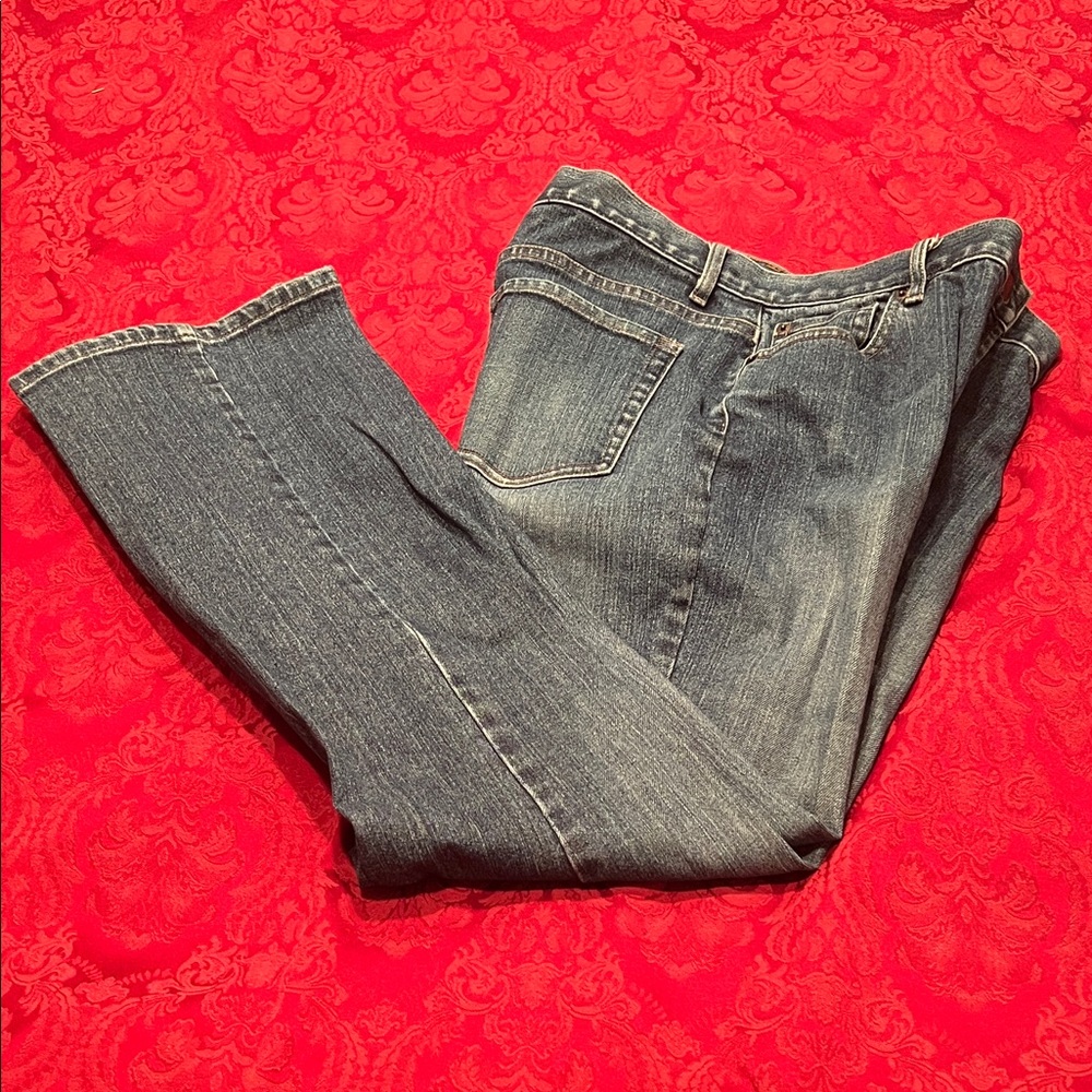 Ann Taylor Women's Straight Leg Blue Jeans